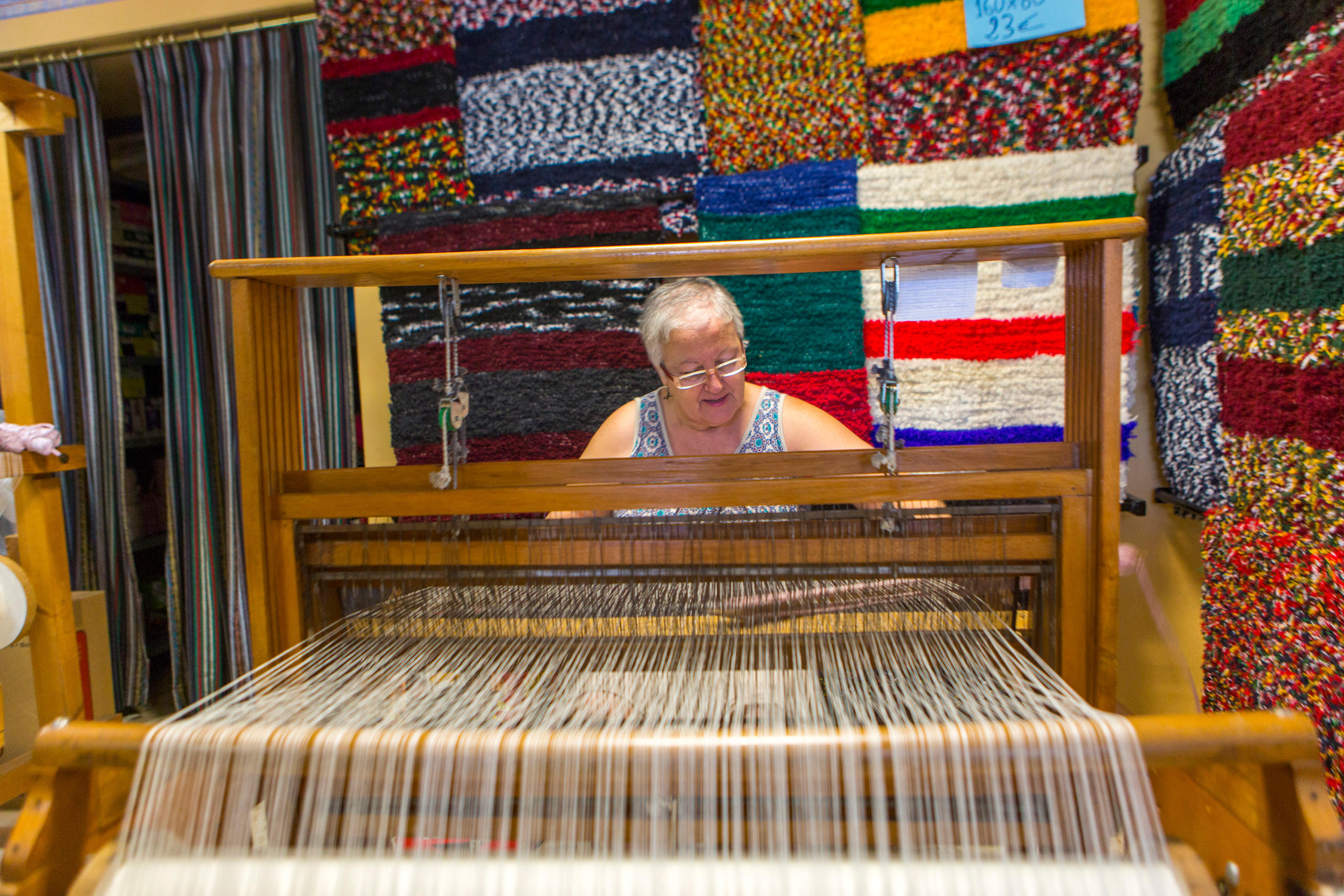 Traditional loom in Andalucia